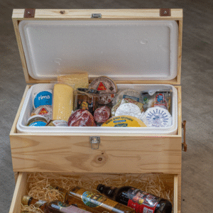 Kit Best Seller – 11 Tipos de Queijos + Vinho Malbec Brinde